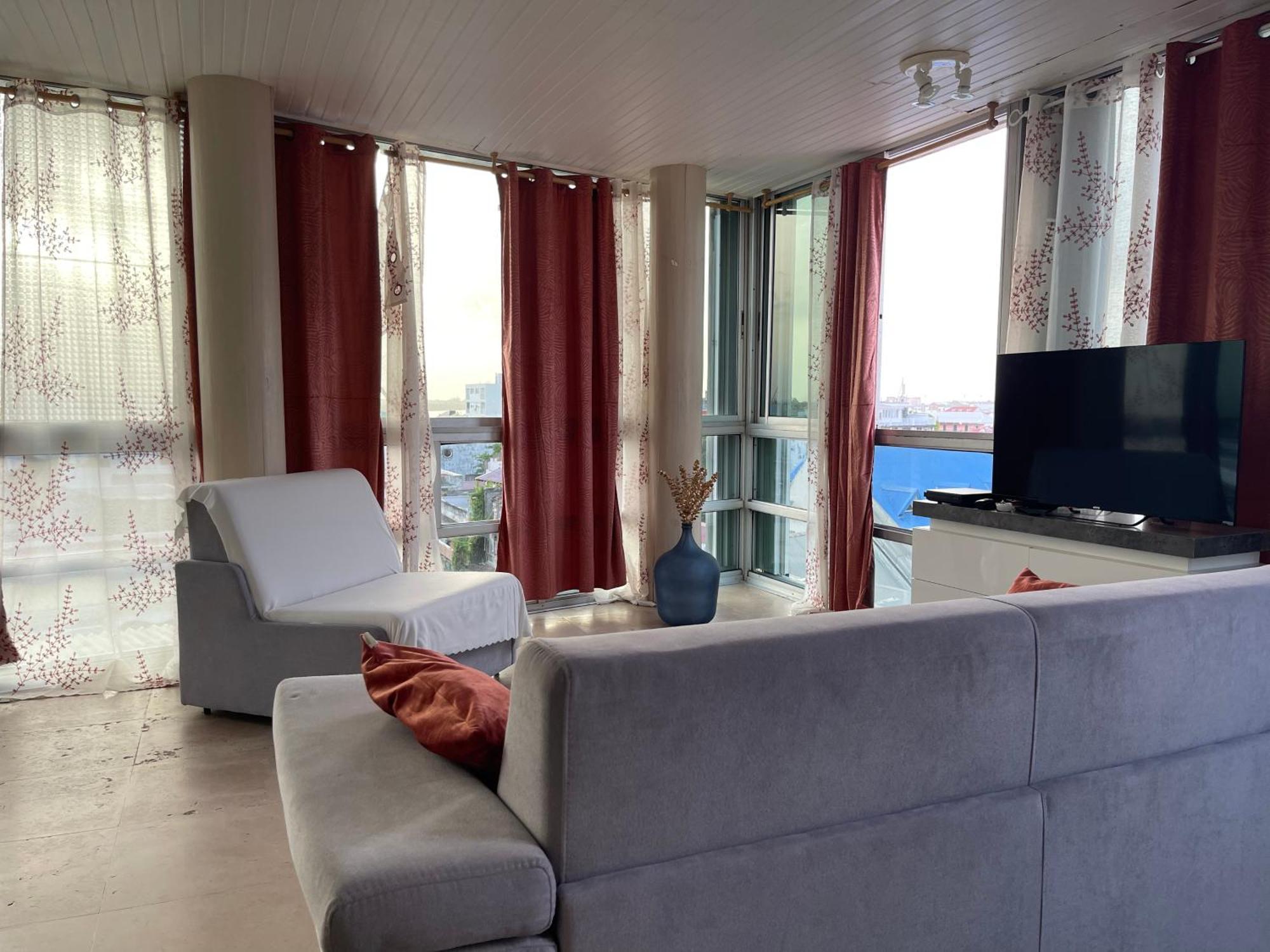 Penthouse Seaside 10 Min Port, Croisiere Et Aeroport Apartment Pointe-a-Pitre  Exterior photo