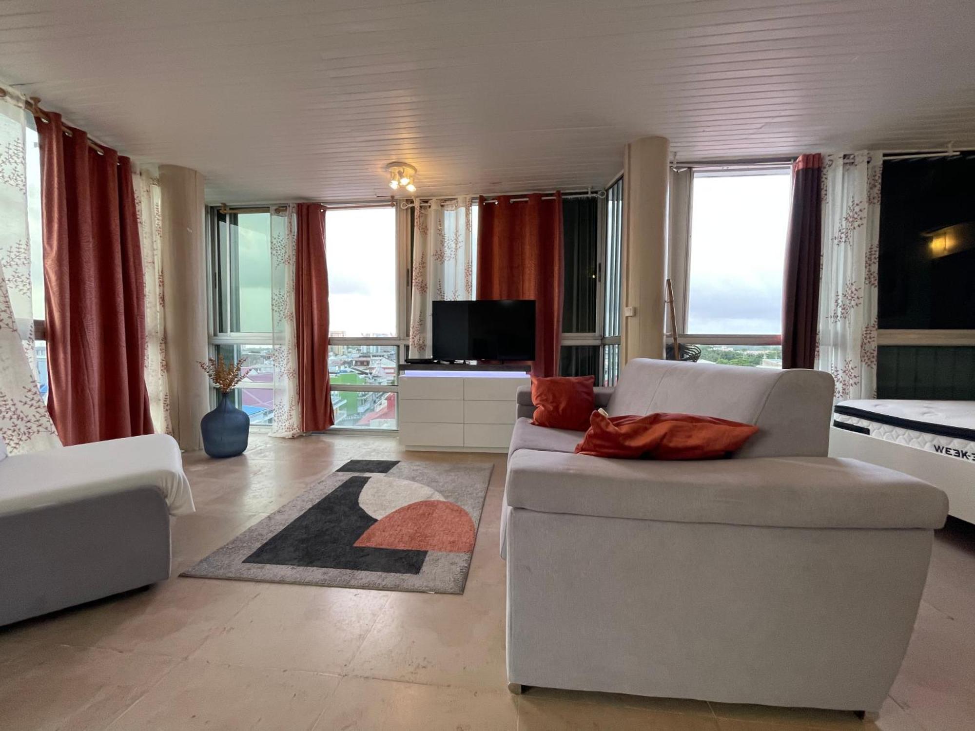 Penthouse Seaside 10 Min Port, Croisiere Et Aeroport Apartment Pointe-a-Pitre  Exterior photo